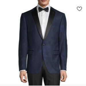 John Varvatos tuxedo jacket navy Bedford 36R NWT